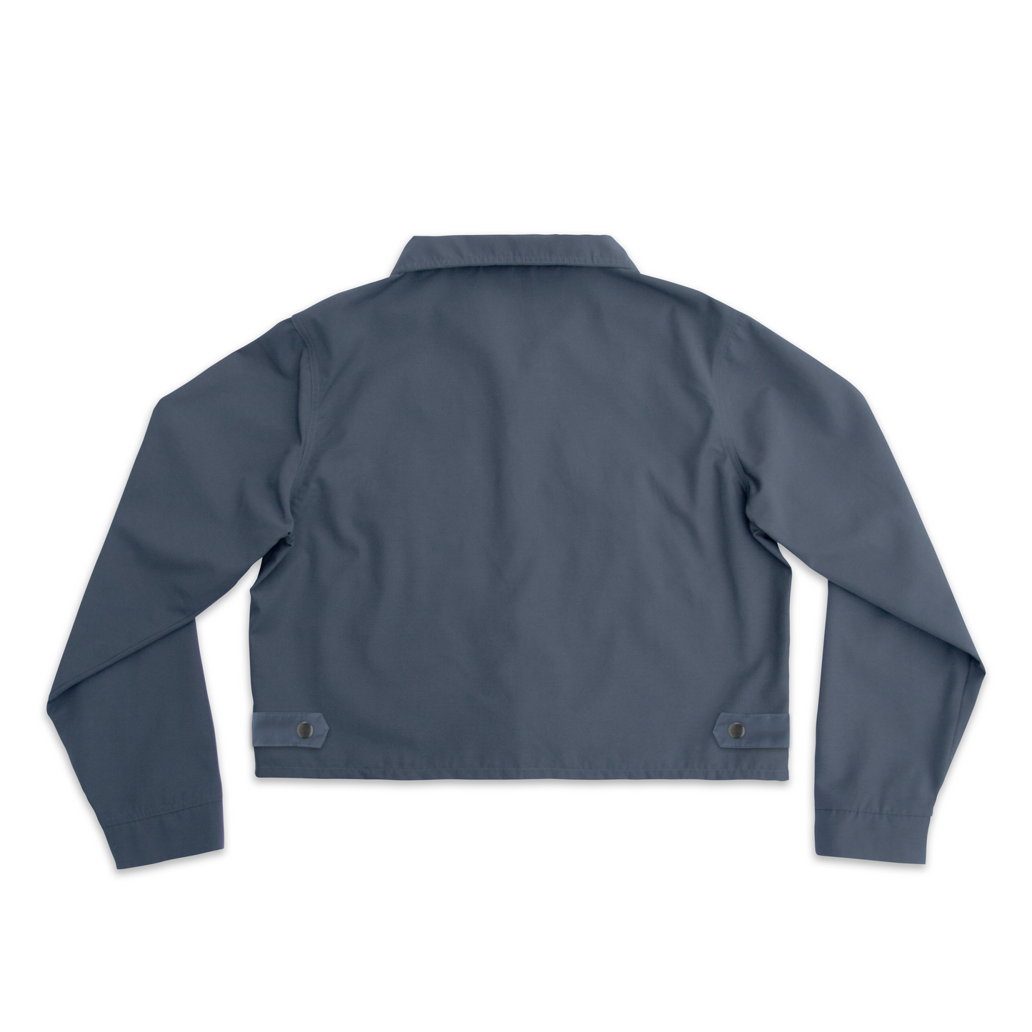 Deadstock Cropped Windbreaker Jacket - Graphite Grey V2