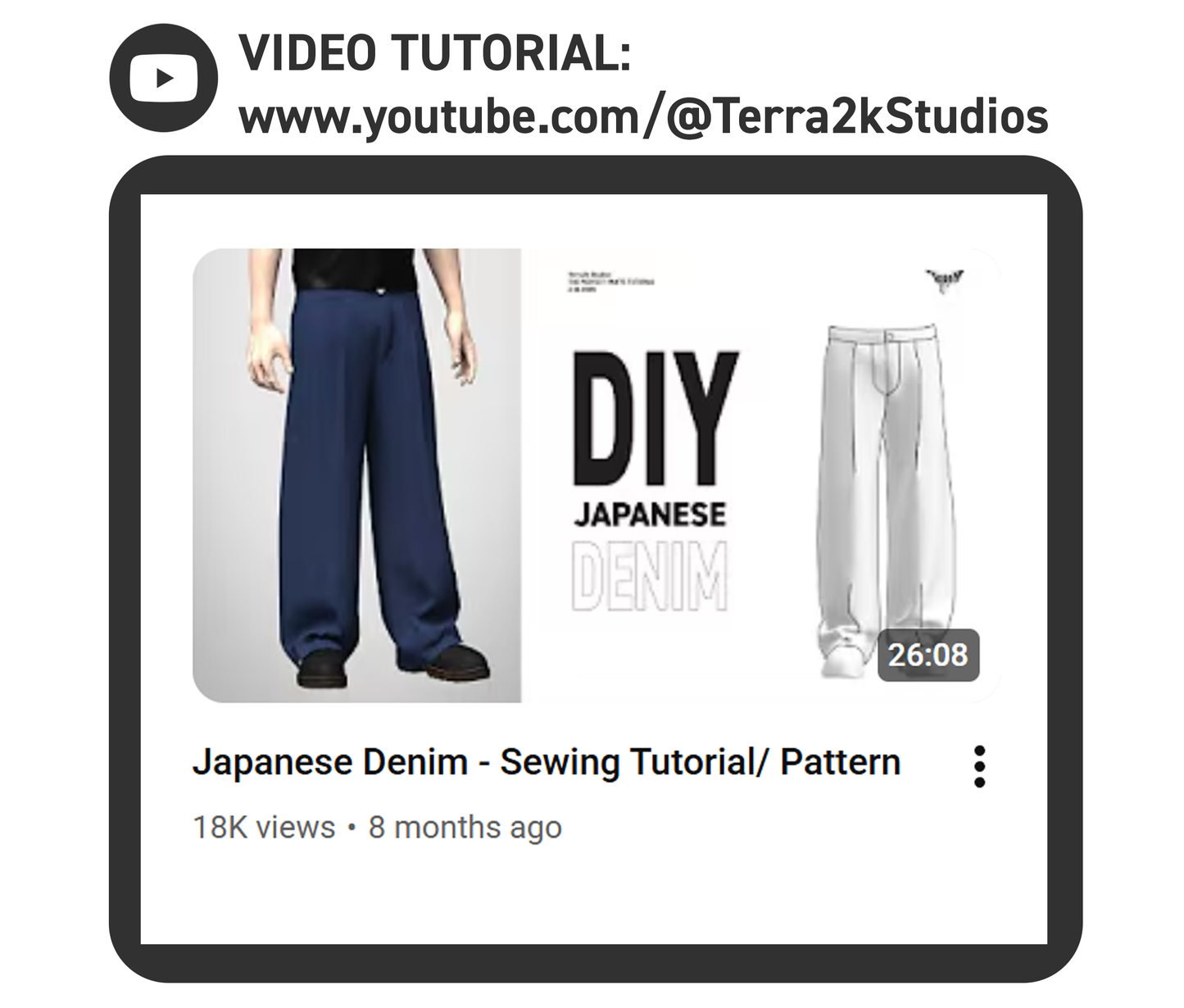 Japanese Denim Pattern