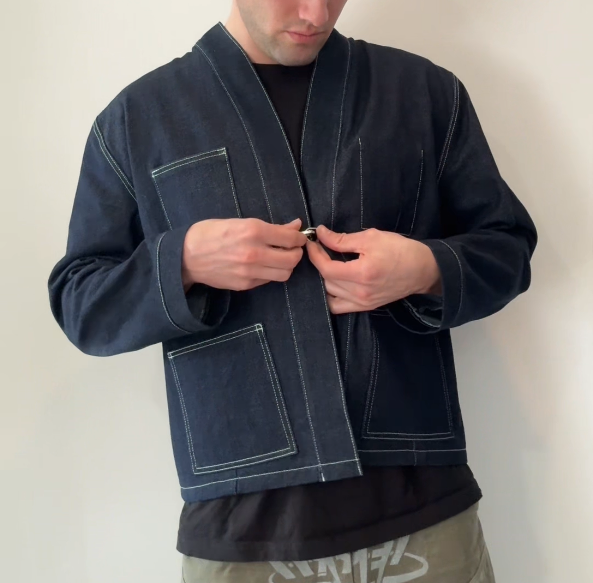 Kimono Chore Jacket Pattern