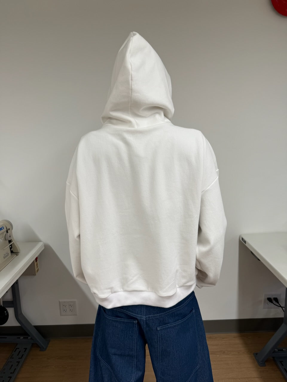 Dropped Shoulder Hoodie Pattern