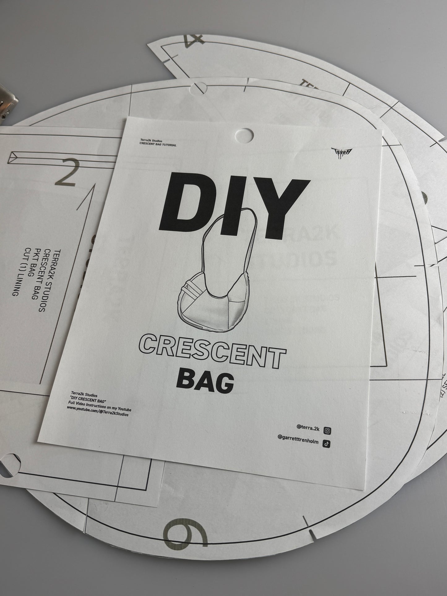 Crescent Bag Pattern