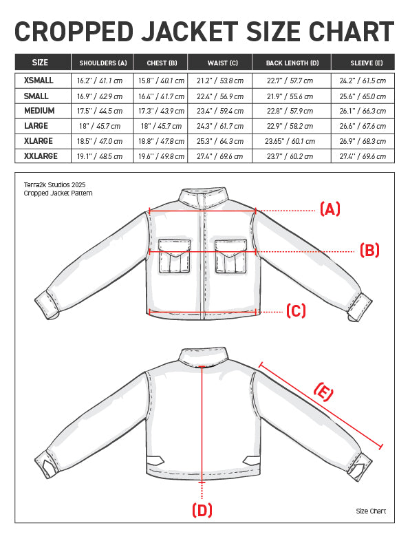 Cropped Jacket Pattern