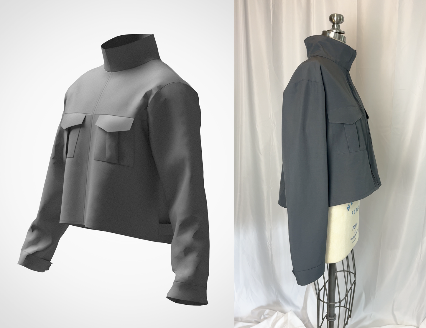 Cropped Jacket Pattern