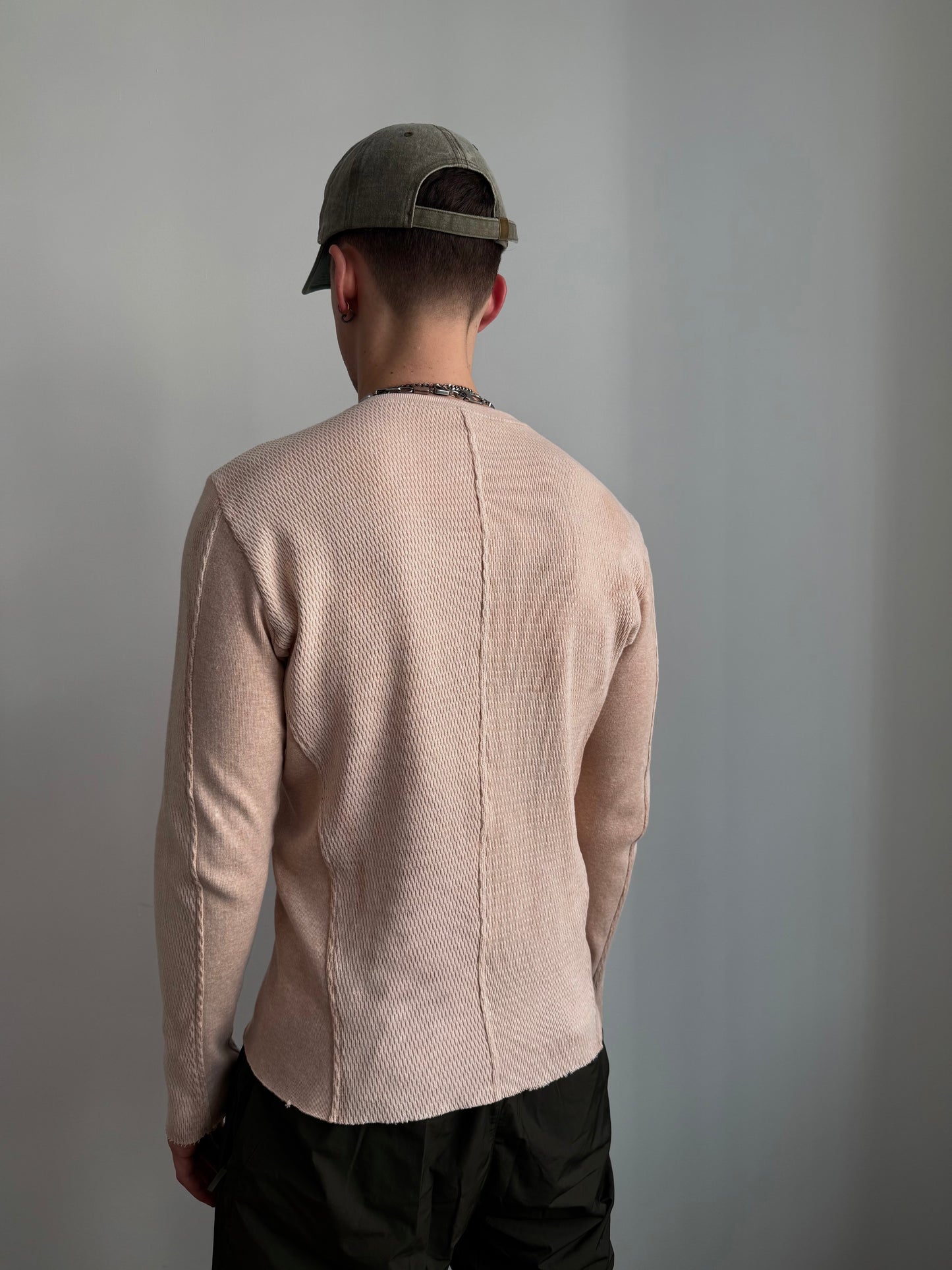 Fitted Henley Pattern