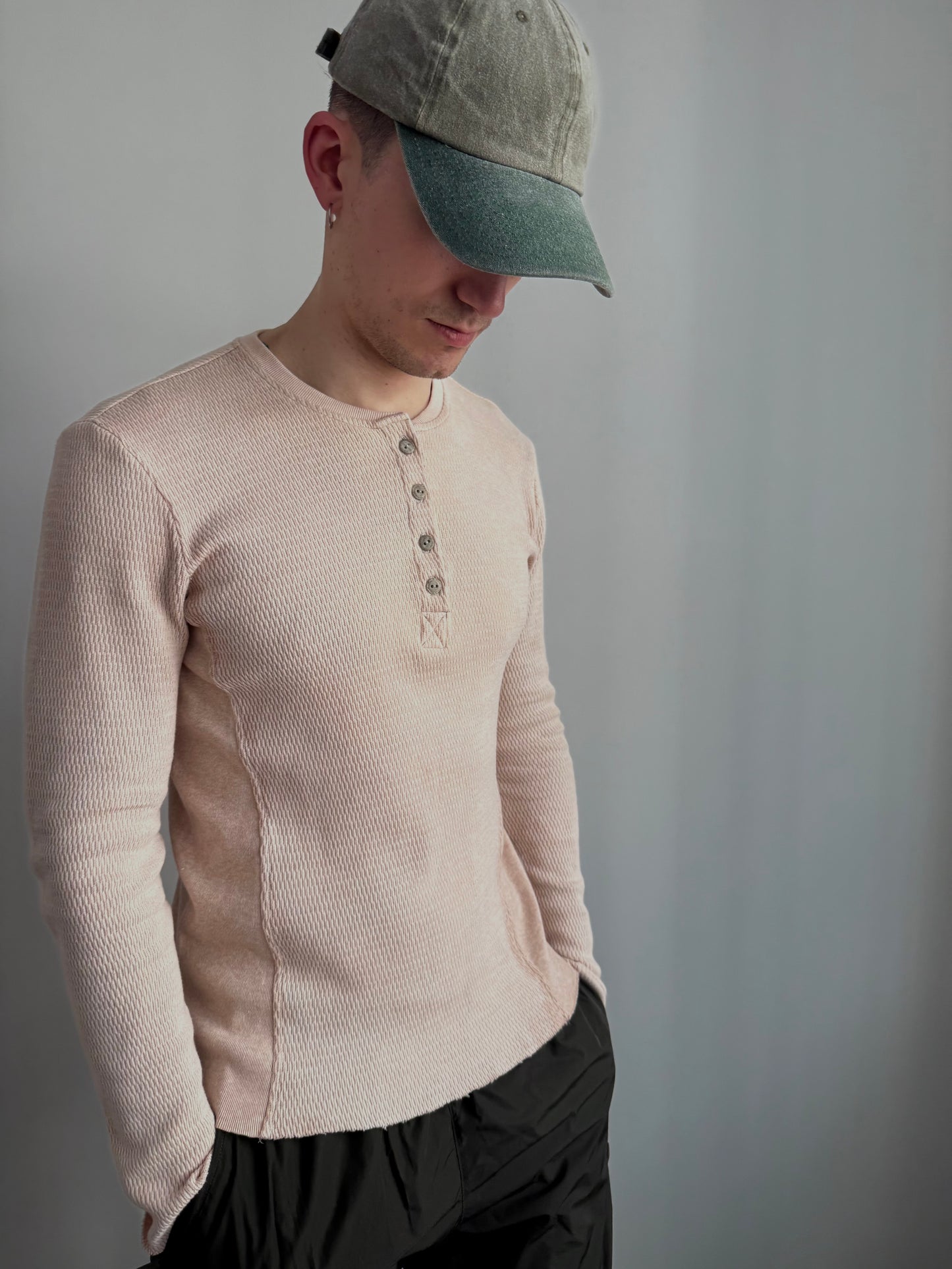 Fitted Henley Pattern