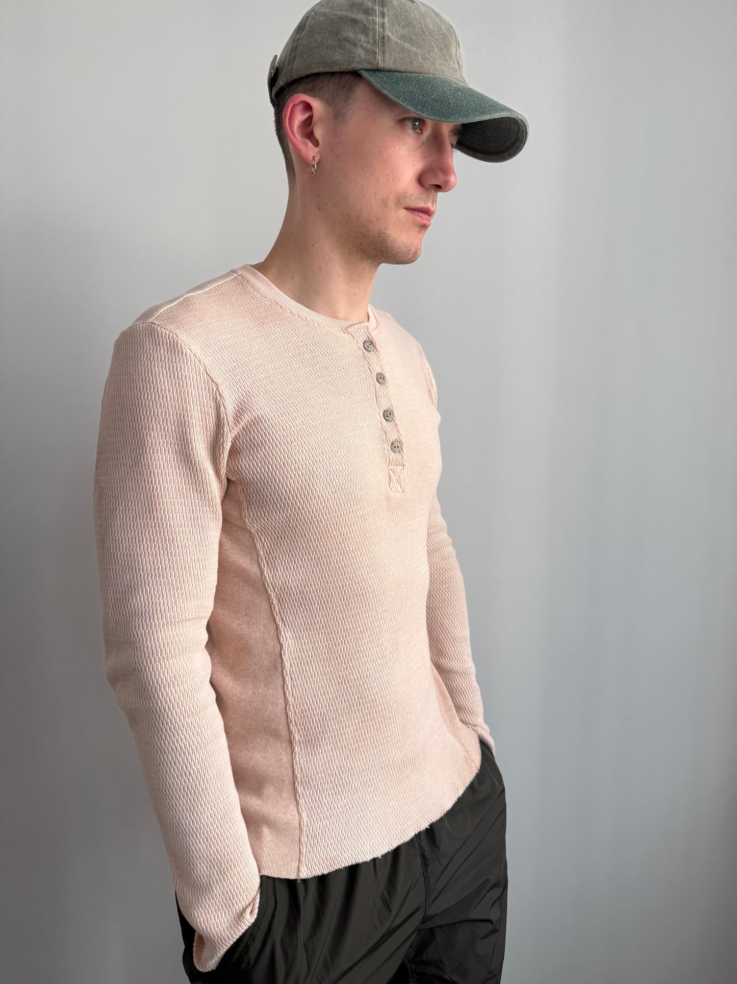 Fitted Henley Pattern