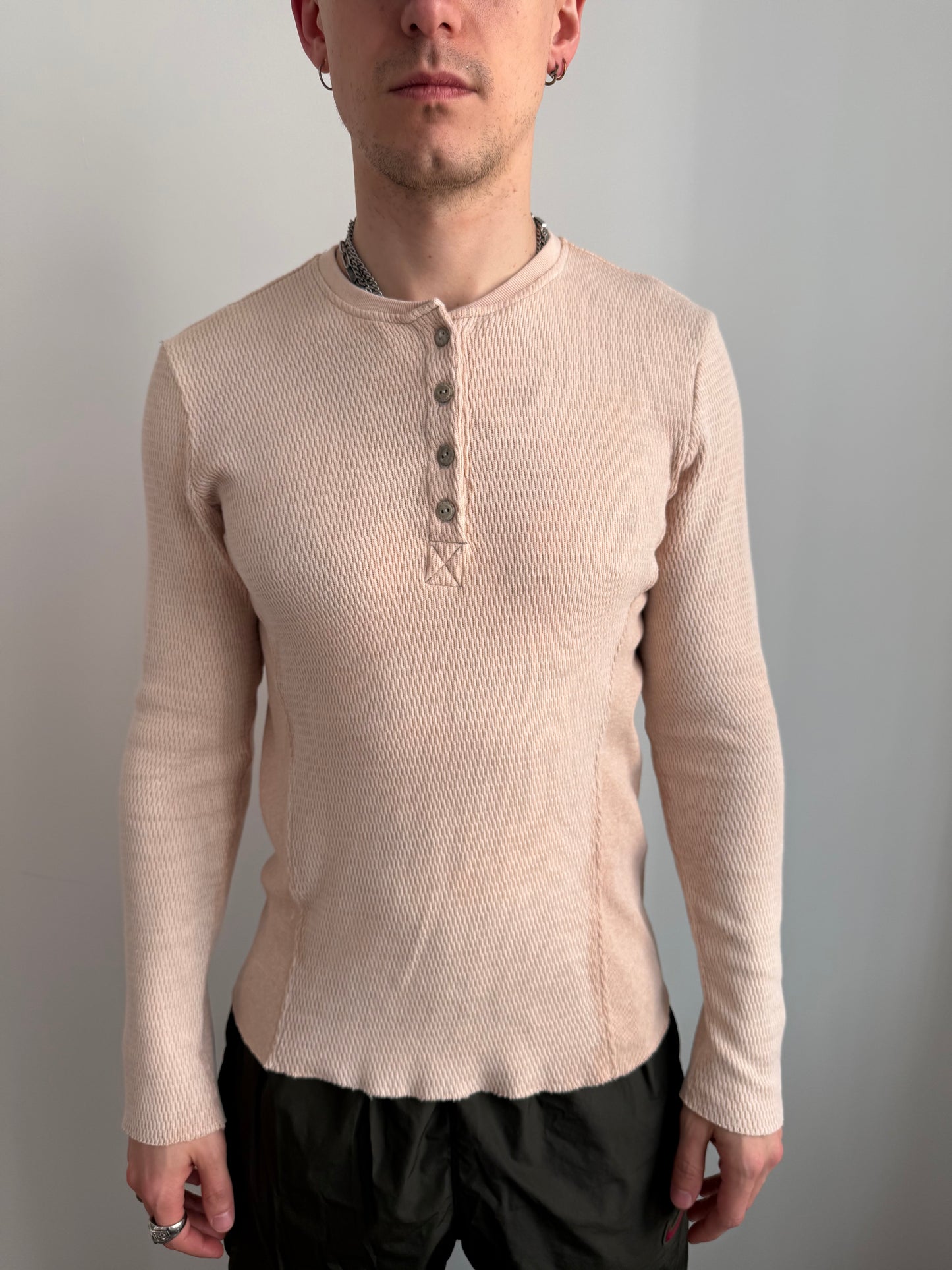 Fitted Henley Pattern