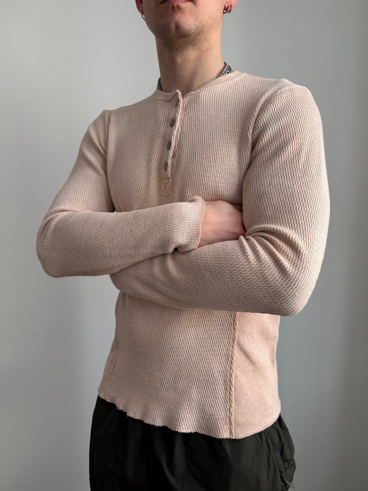 Fitted Henley Pattern