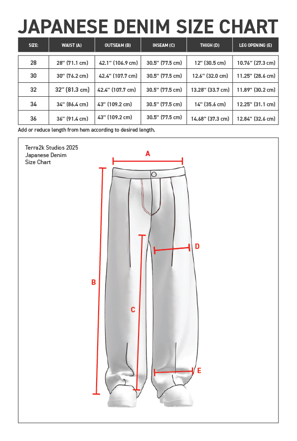 Japanese Denim Pattern