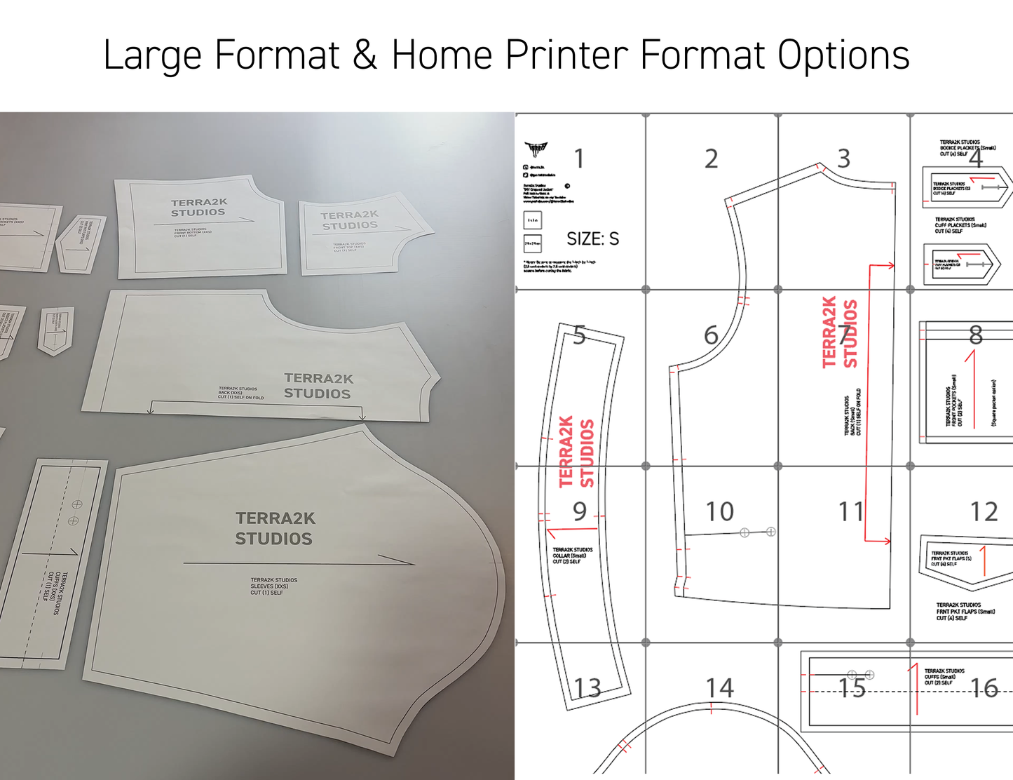 Cropped Jacket Pattern