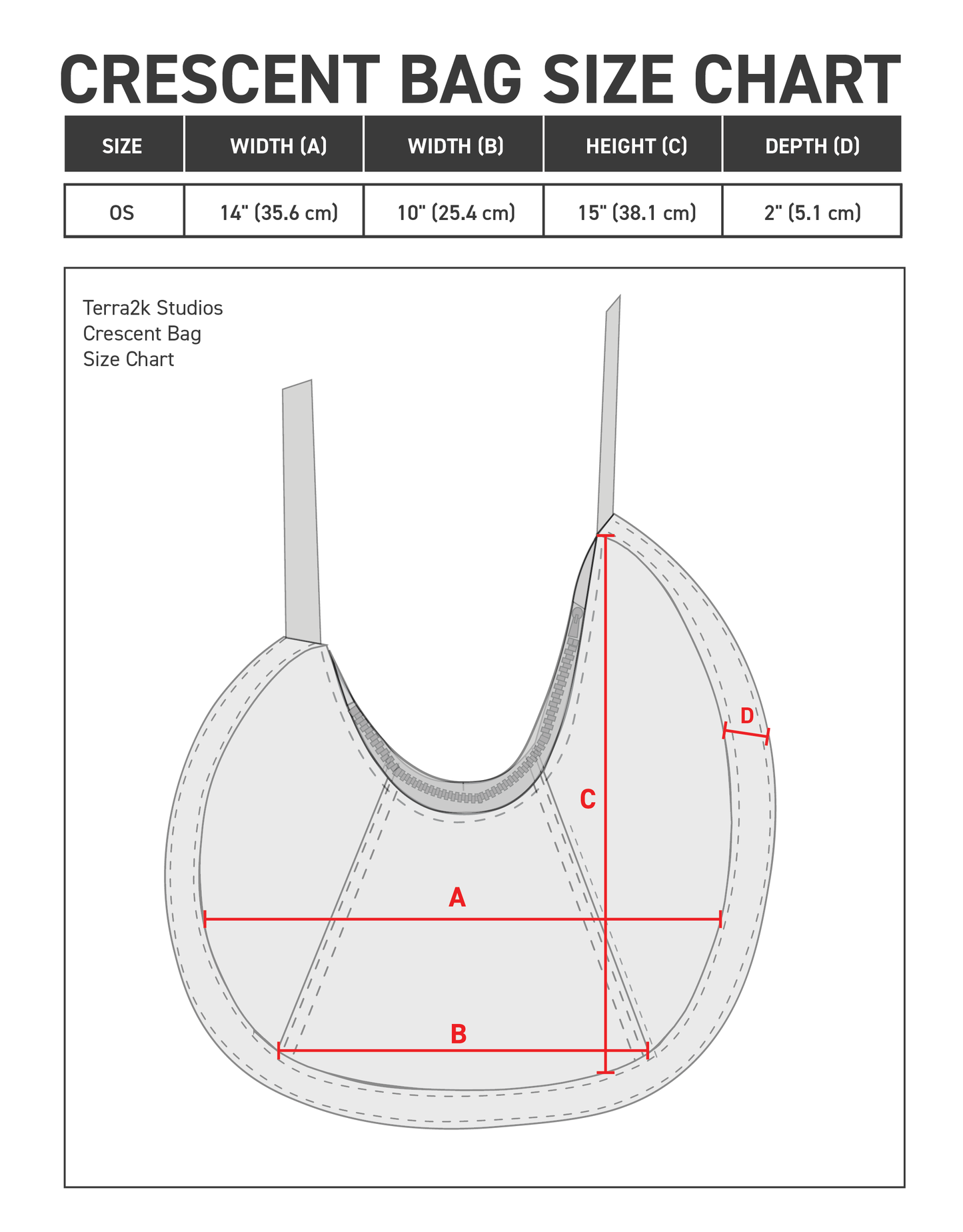 Crescent Bag Pattern