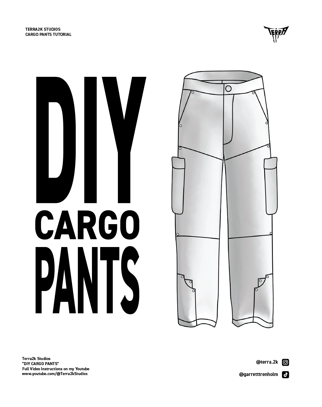 Cargo Pants Pattern