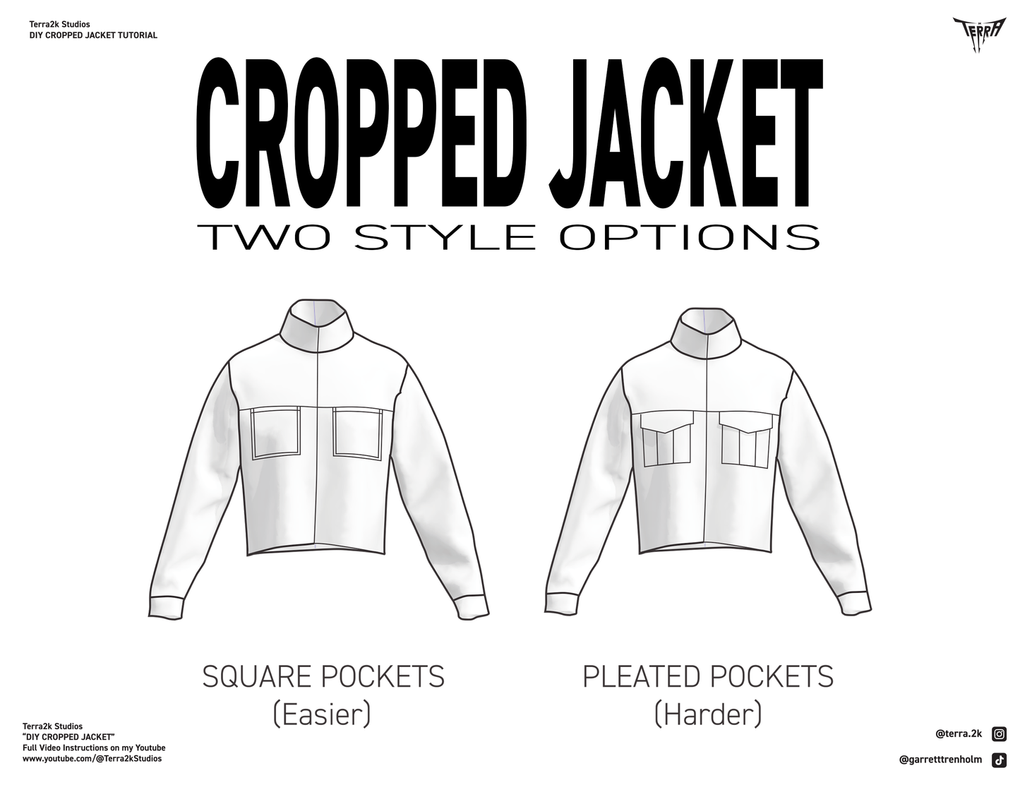 Cropped Jacket Pattern